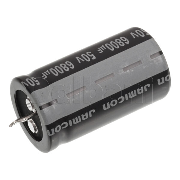 Original New Jamicon Snap In Capacitor 50V, 6800uF, 25x45mm, 85C