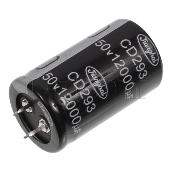 Original New Jianghai Snap In Capacitor 50V, 12000uF, 30x50mm, 85C