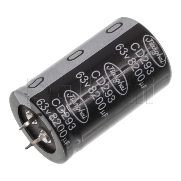 Original New Jianghai Snap In Capacitor 63V, 8200uF, 30x45mm, 85C