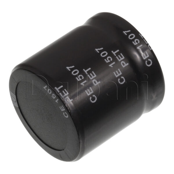 Original New Aishi Snap In Capacitor 160V, 560uF, 25x25mm, 105C - Image 3