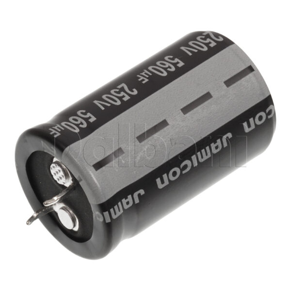 Original New Jamicon Snap In Capacitor 250V, 560uF, 25x40mm, 105C