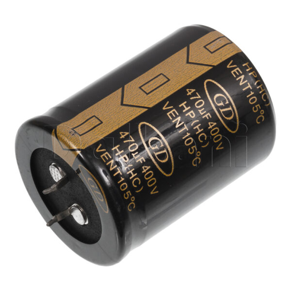 Original New Gd Snap In Capacitor 400V, 470uF, 35x45mm, 105C