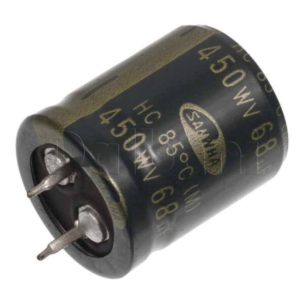 Original New Samwha Snap In Capacitor 450V, 68uF, 22x25mm, 85C