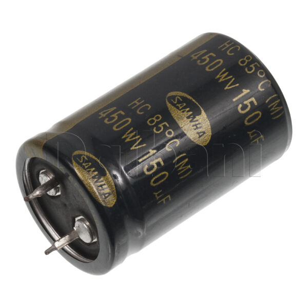 Original New Samwha Snap In Capacitor 450V, 150uF, 25x40mm, 85C