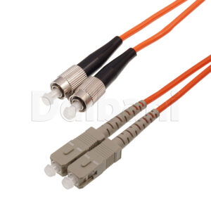 19103010037, SC-FC, Duplex Multimode DMM, 10M Fiber Optic Cable