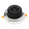 15W COB 6000K Recessed White LED Downlight - Image 3