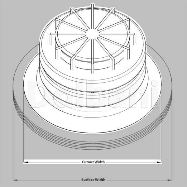 15W COB 6000K Recessed White LED Downlight - Image 10