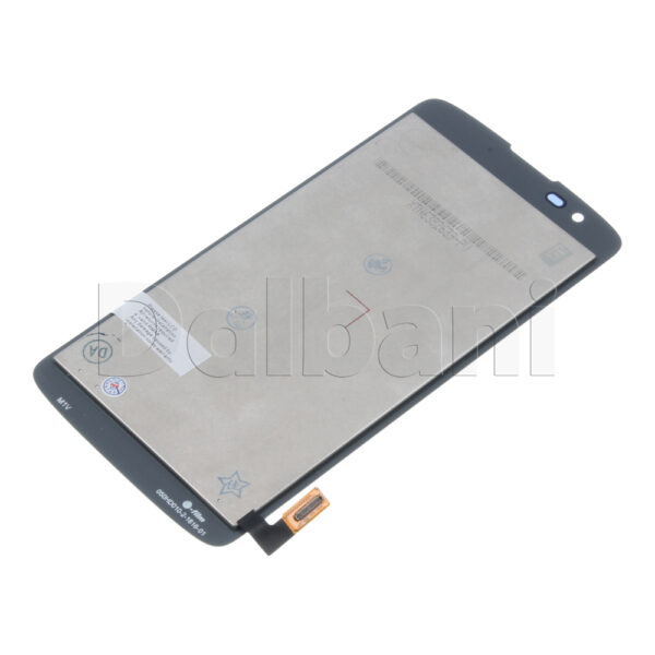 White LCD Screen with Digitizer Touch Panel for LG K7 - Image 3