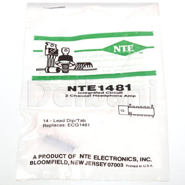 NTE1481, Original New NTE, Semiconductor