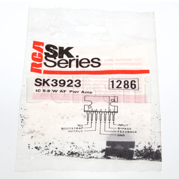 SK3923, Original New RCA, Semiconductor