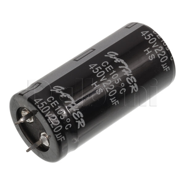 Original New Gather Snap In Capacitor 450V, 220uF, 25x50mm, 105C