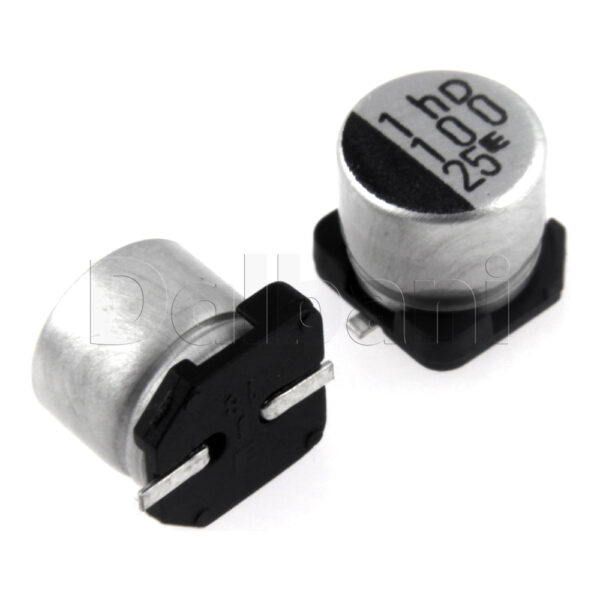 10PCS 25V100MF6.3x5.4 New SMD Capacitor 25V 100UF 6X5MM