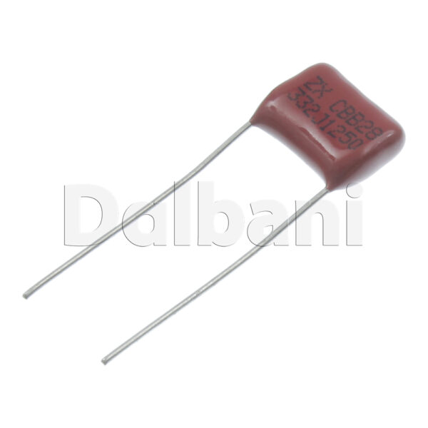 10pcs CBB28-1250V332J5 Metallized Film Capacitor 332J1250 1250V 332J