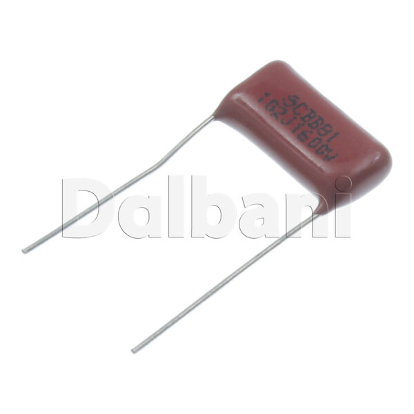 10pcs CBB81-1600V102J5 Metallized Film Capacitor CBB81 1600V 102J