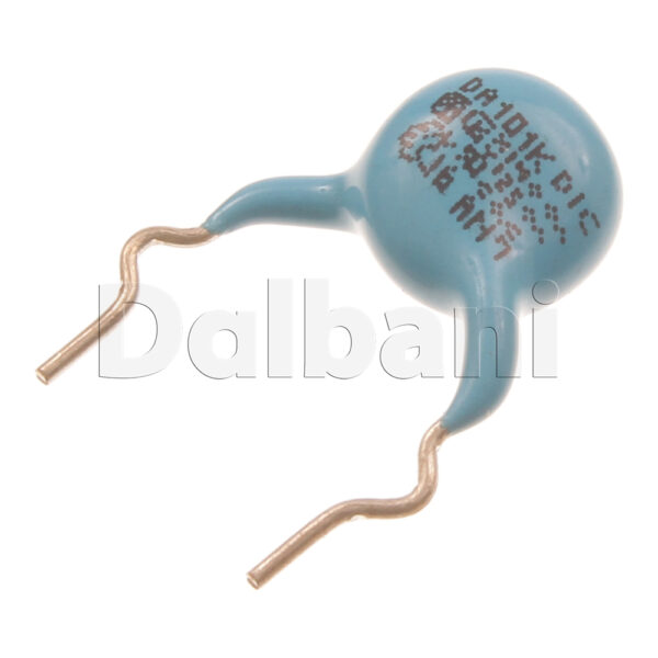 20pcs DA101K Metallized Film Capacitor 100 pf x 1=400v Y1=250v