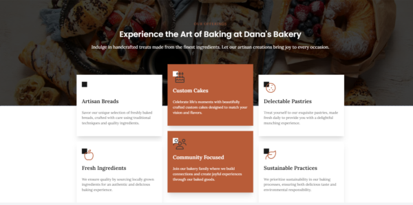 Personalized Bakery Website Design #1 - Image 3