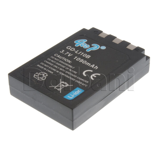 3.7V 1090mAh GD-LI10B Li-ion Battery For Camera