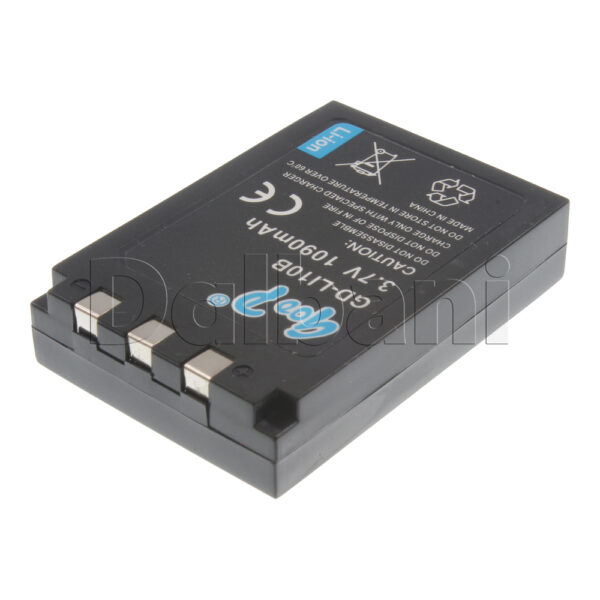 3.7V 1090mAh GD-LI10B Li-ion Battery For Camera - Image 3