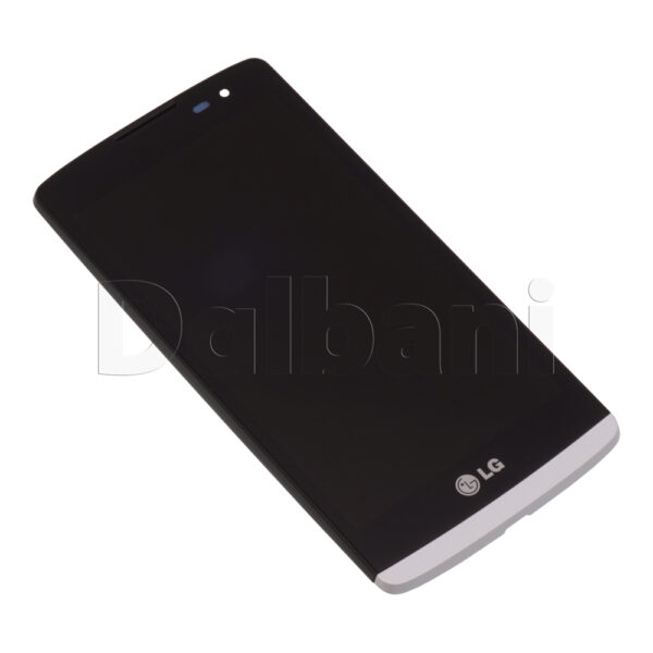 White LCD Screen with Digitizer Touch Panel for LG Leon - Image 3