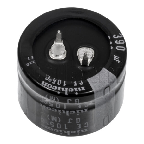 200V 390uF 105C 30x20mm Original Nichicon Snap In Electrolytic Capacitor - Image 4