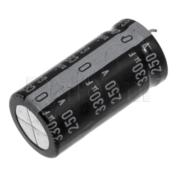 250V 330uF 105C 20x40mm Original Nichicon Snap In Electrolytic Capacitor - Image 3