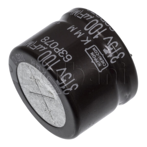 315V 100uF 105C 25x20mm Original Nippon Snap In Electrolytic Capacitor - Image 3