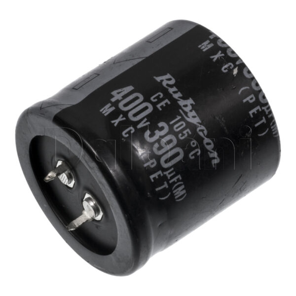 400V 390uF 105C 35x35mm Original Rubycon Snap In Electrolytic Capacitor