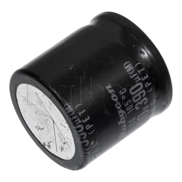 400V 390uF 105C 35x35mm Original Rubycon Snap In Electrolytic Capacitor - Image 3